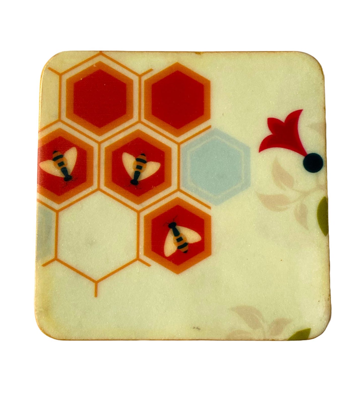 Flo and Beehold! - Marble Coaster
