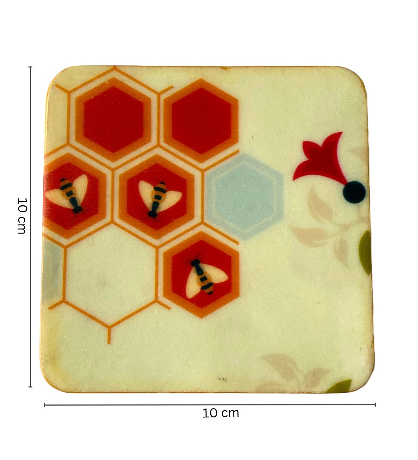 Flo and Beehold! - Marble Coaster