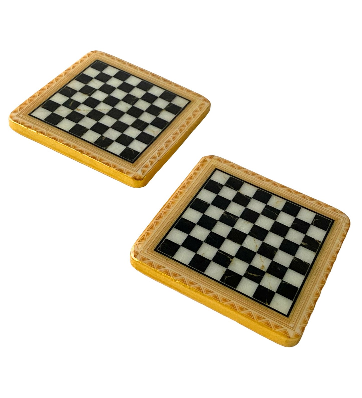 Chess to Life - Marble Coaster
