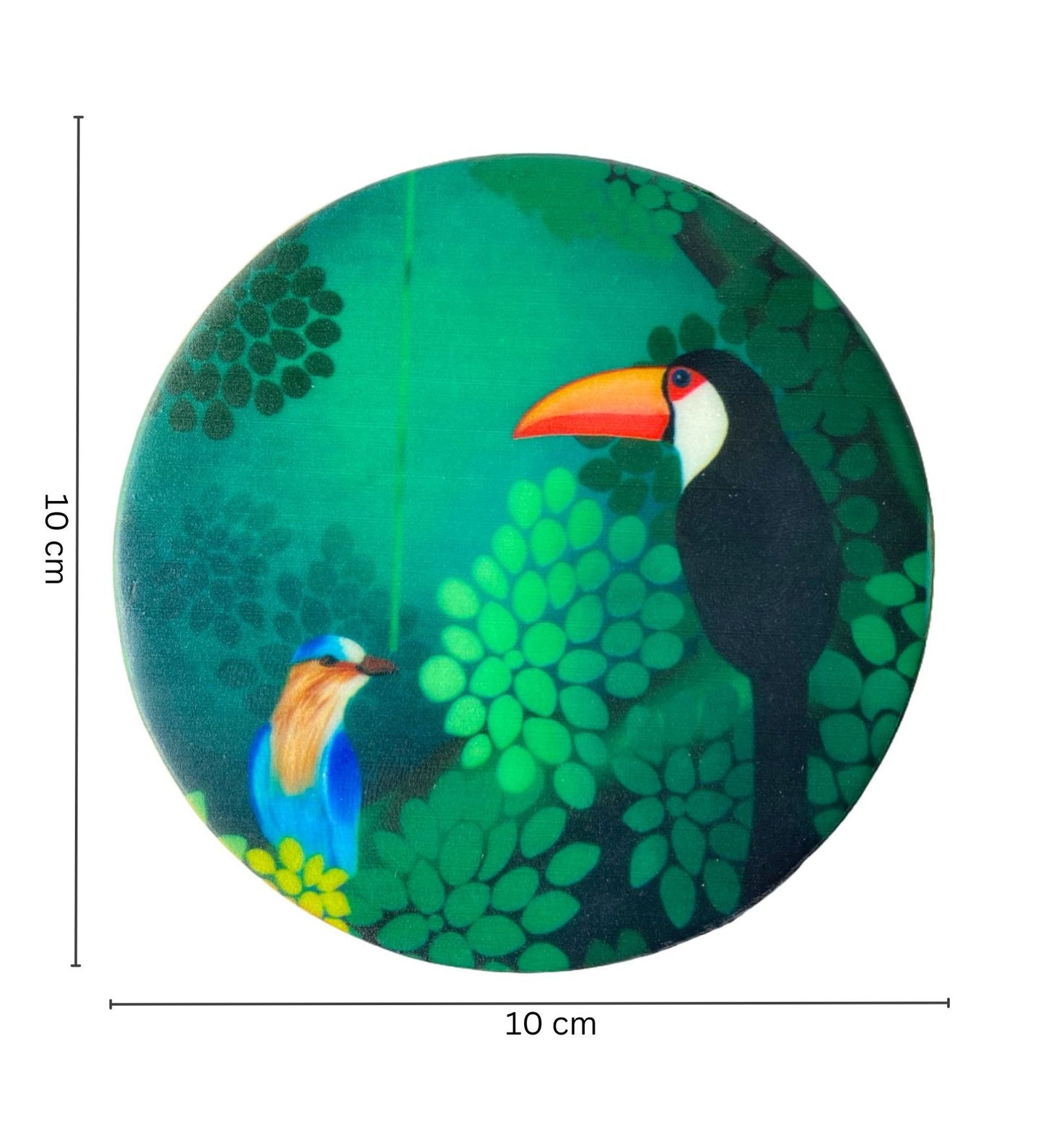 Birds Of Feather - Marble Coaster