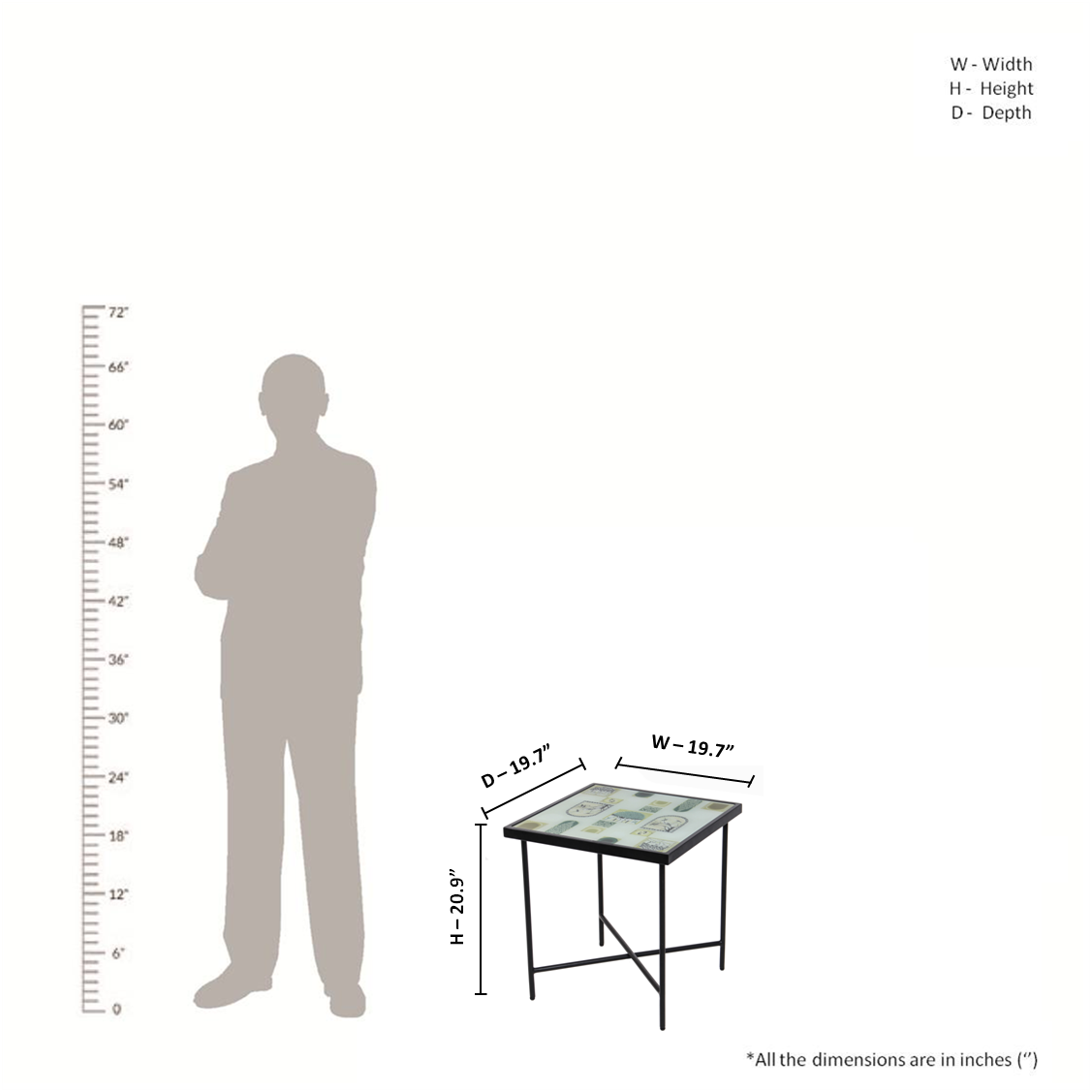The Indo-Rome window - Patio Table
