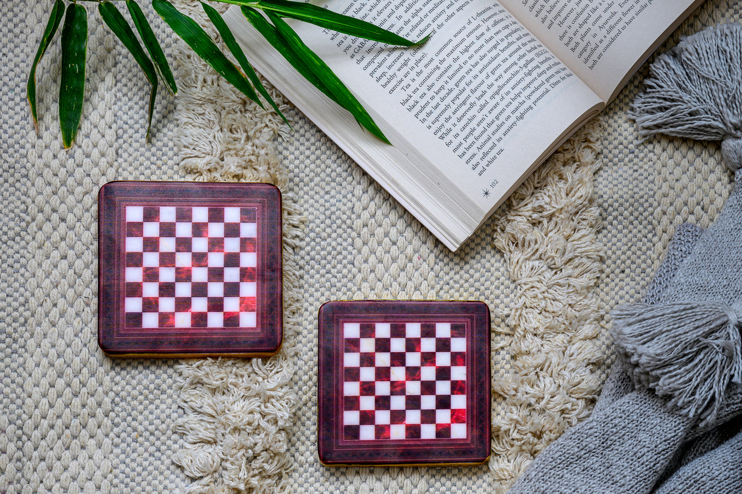 Chess to Life - Marble Coaster