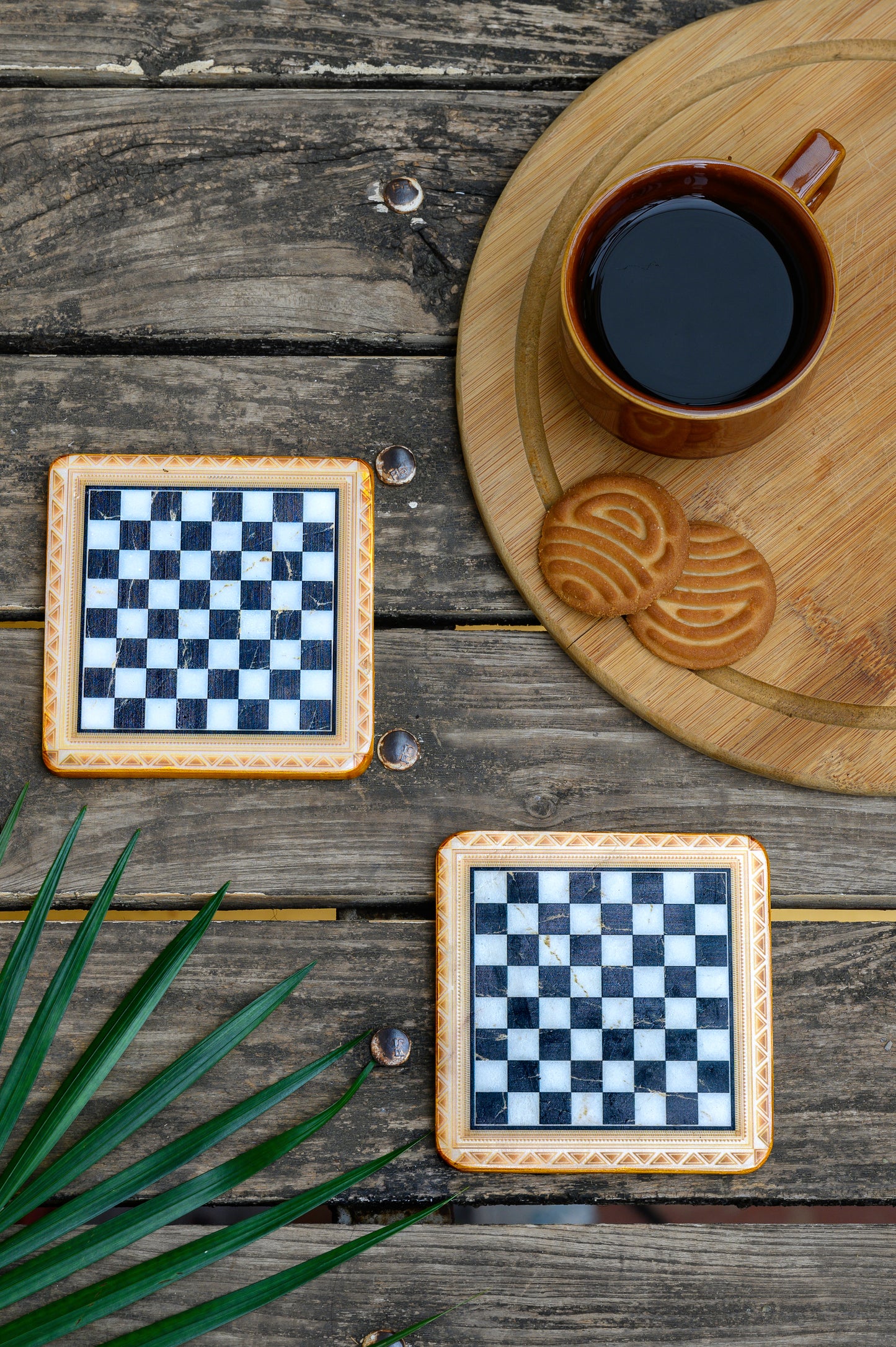 Chess to Life - Marble Coaster