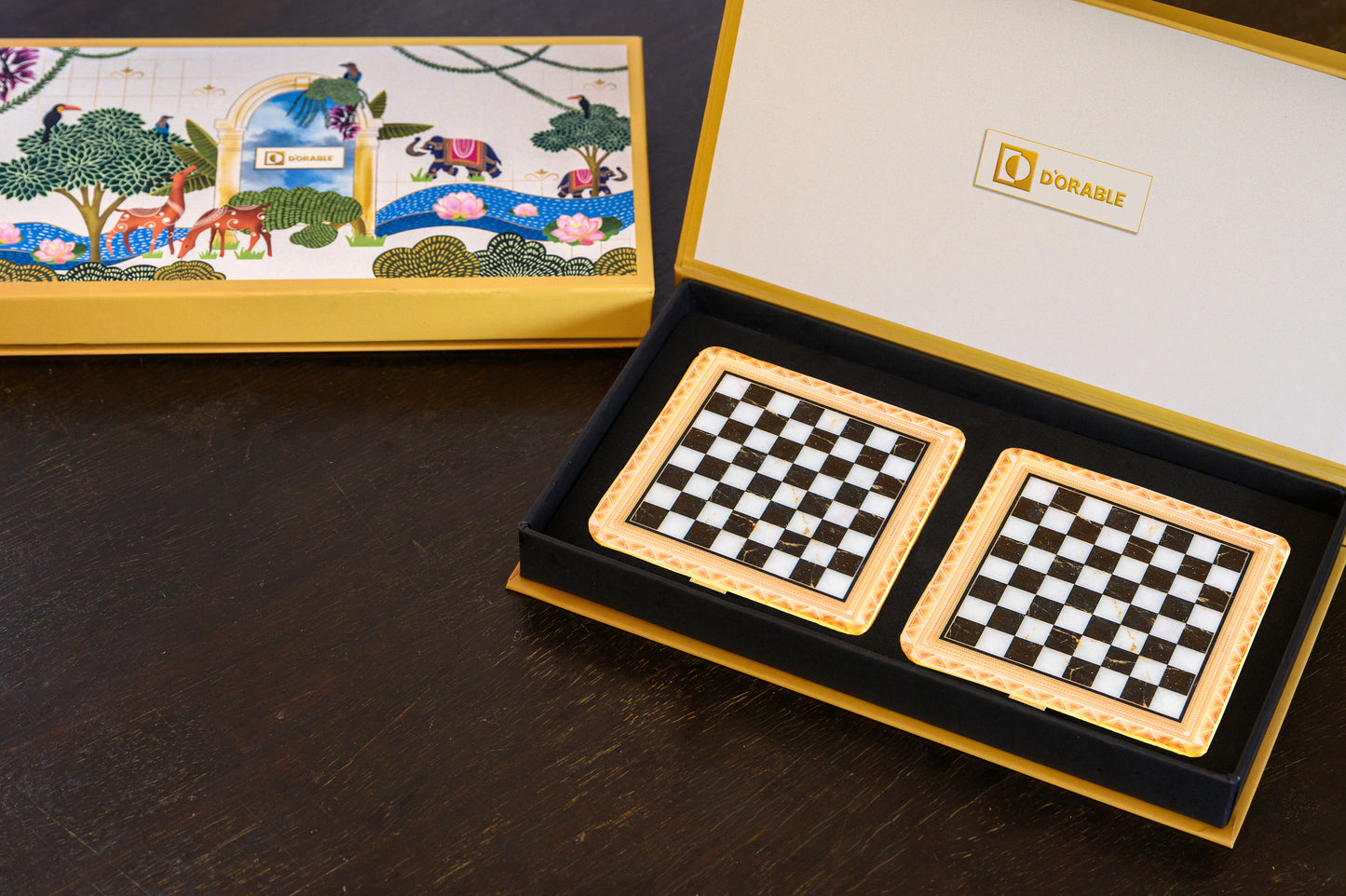 Chess to Life - Marble Coaster