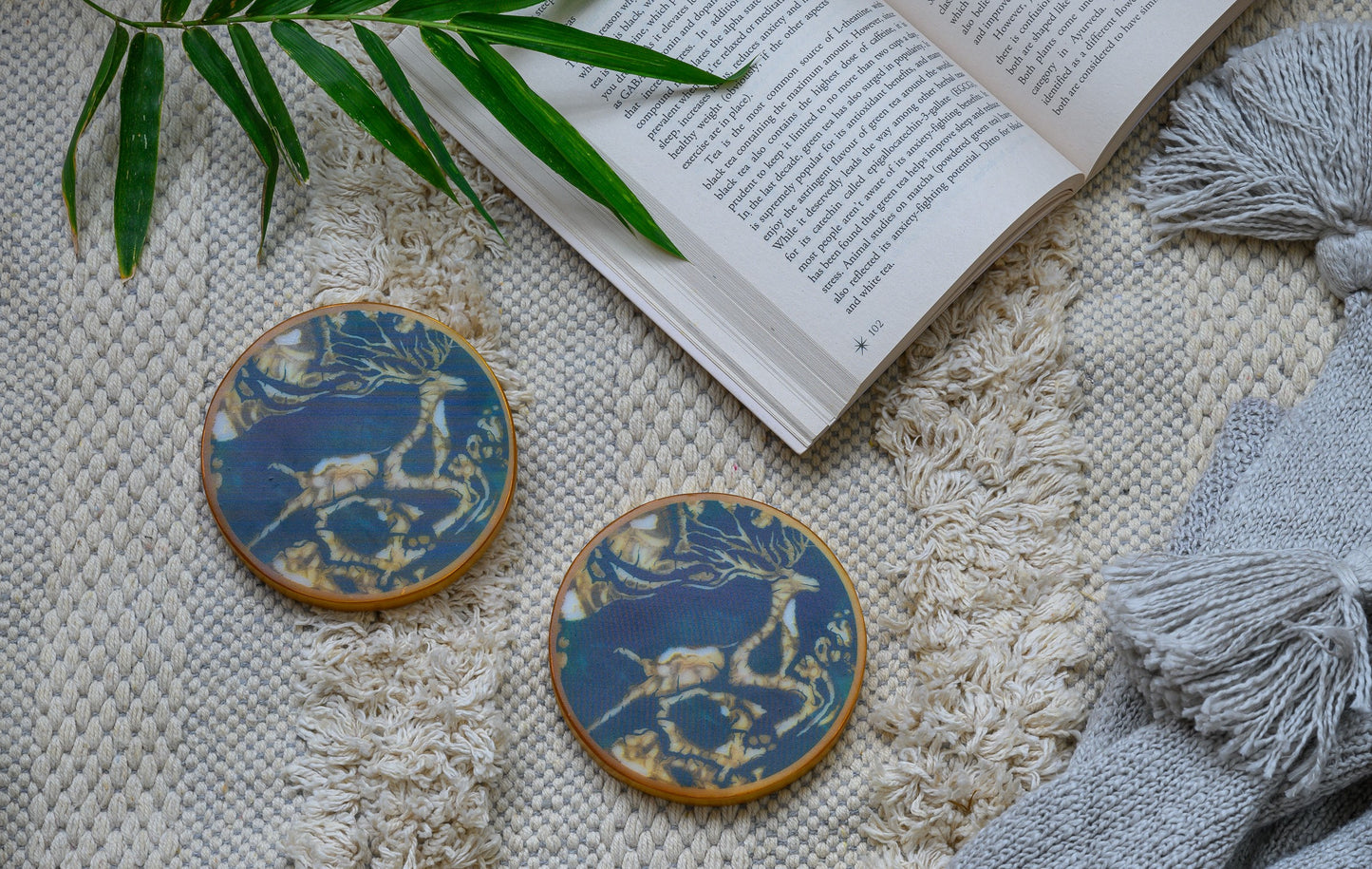 Let Them Fawn Over - Marble Coaster