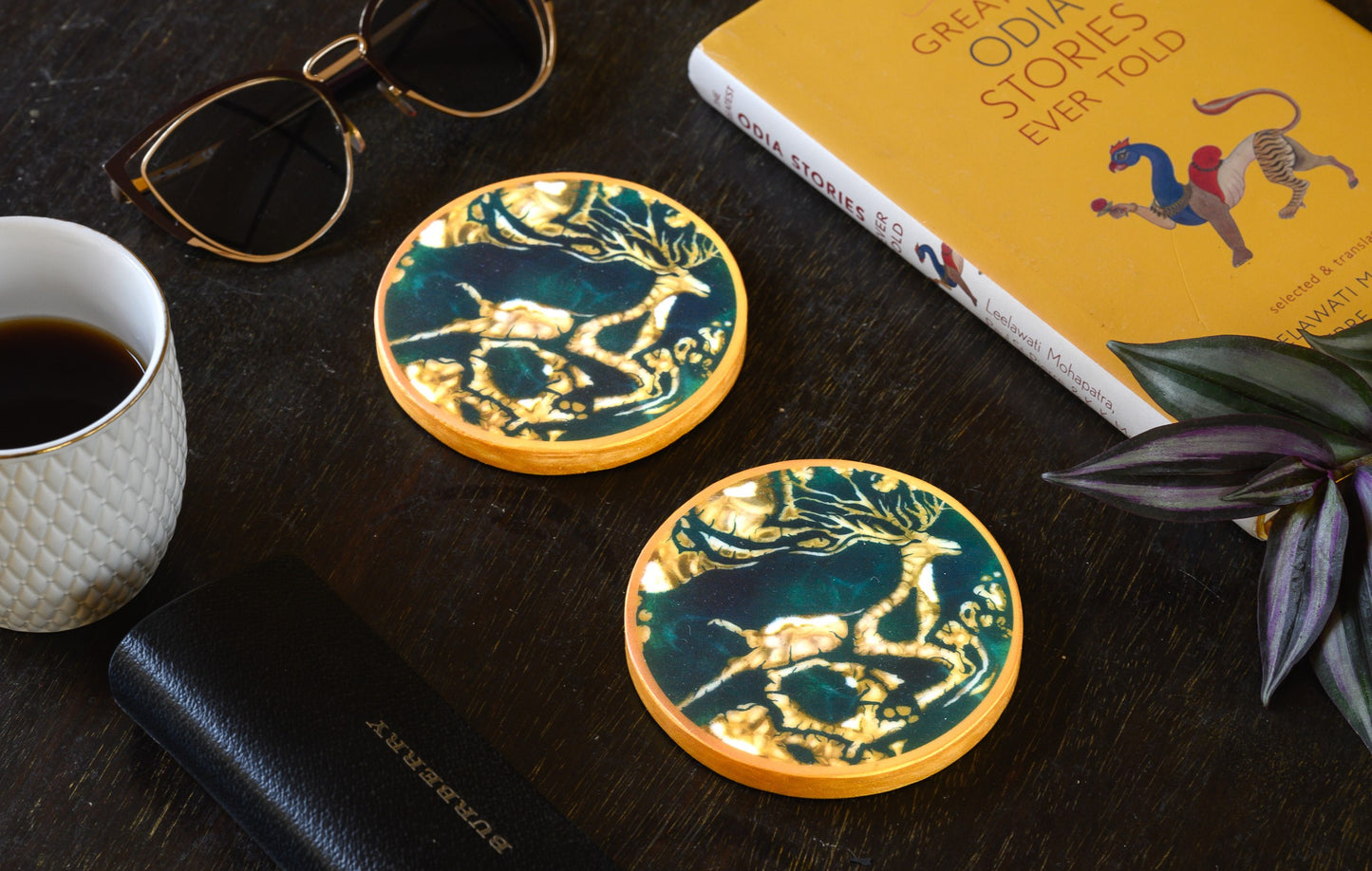 Let Them Fawn Over - Marble Coaster