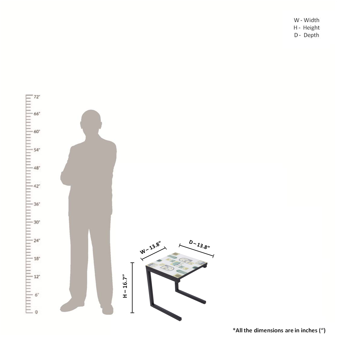 The Indo-Rome window - Side Table