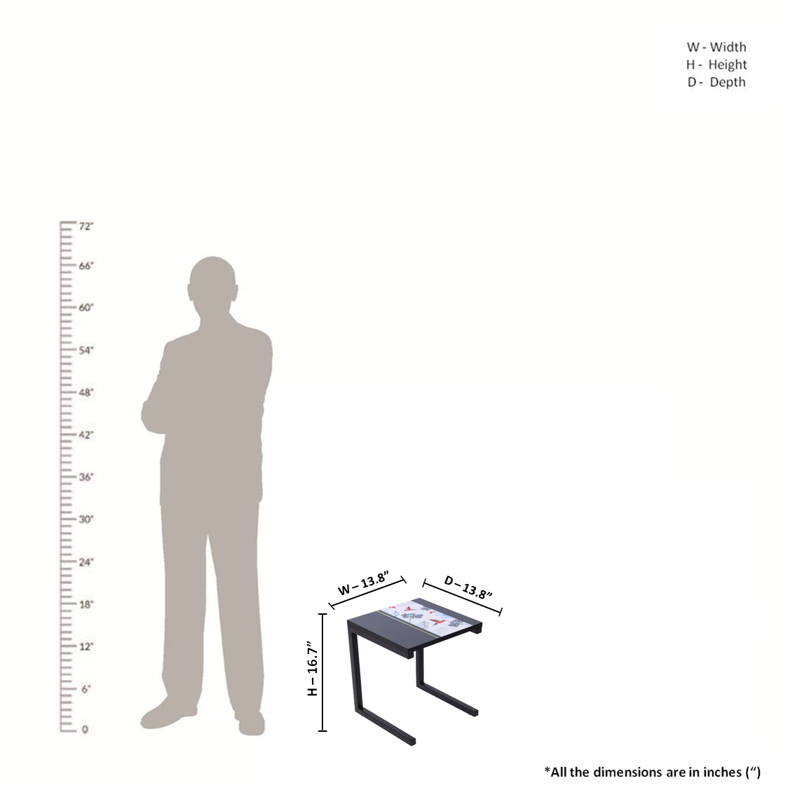 The Petal's Hum - Side Table