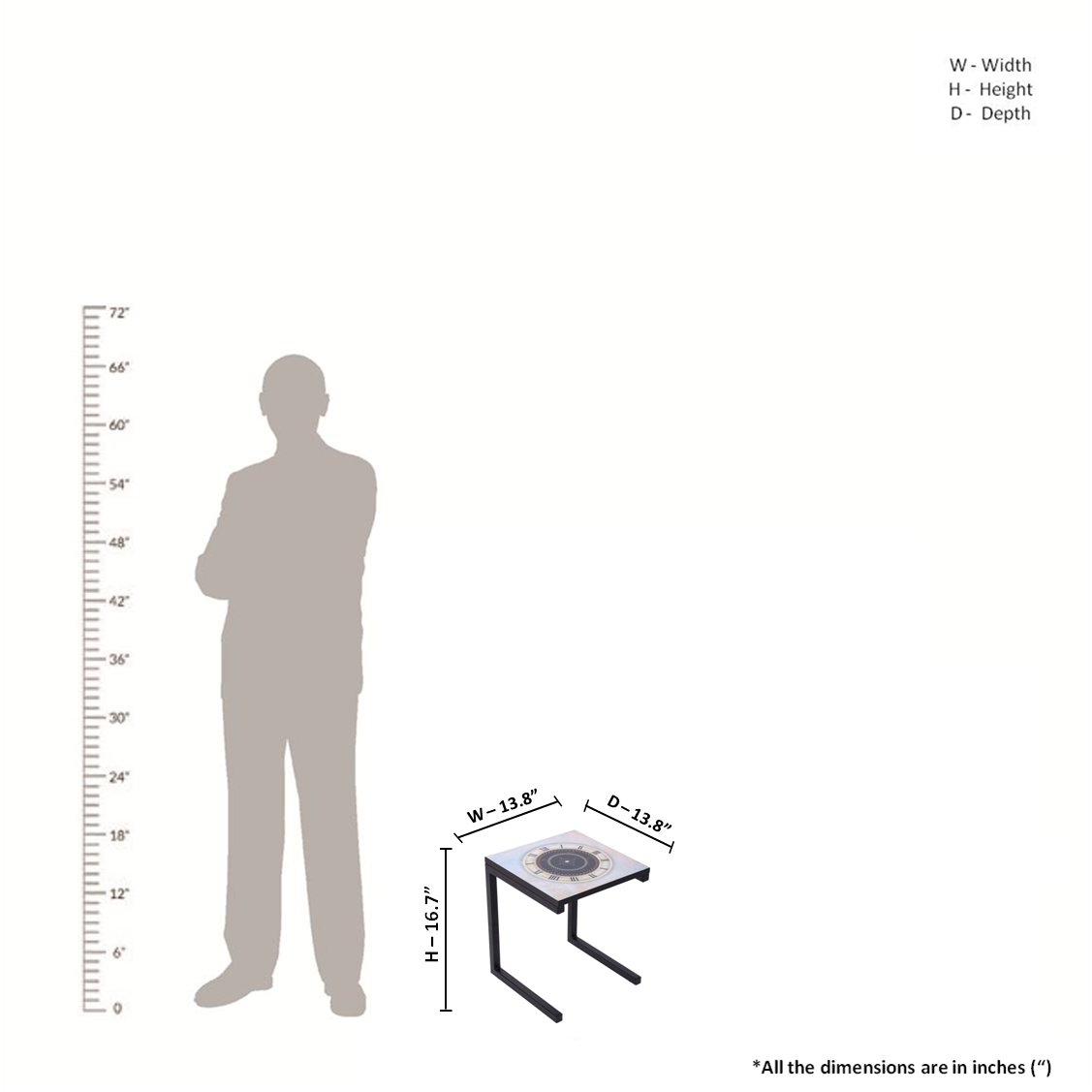 CelestiLuxe - Side Table