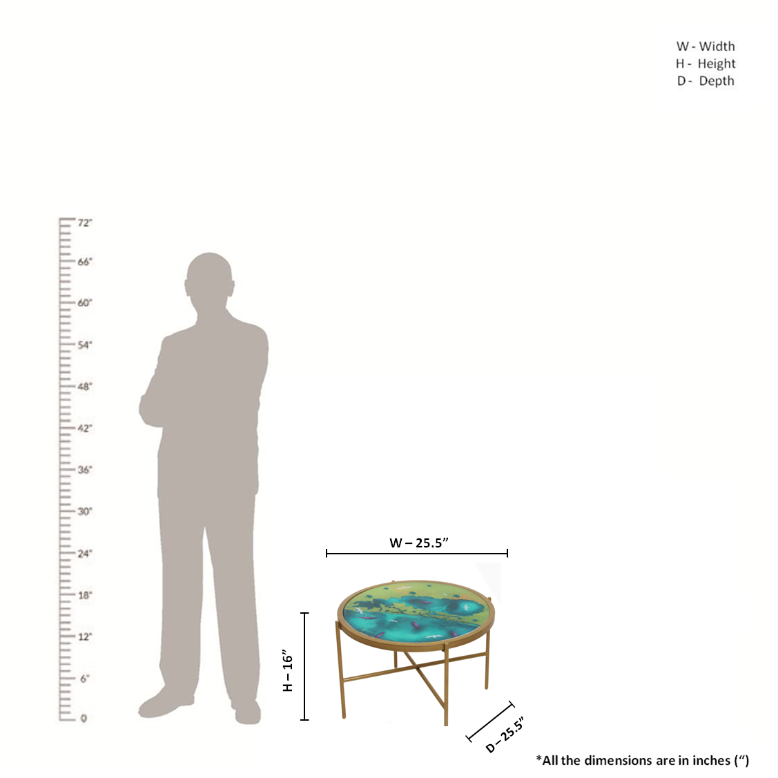 God’s View - Coffee Table