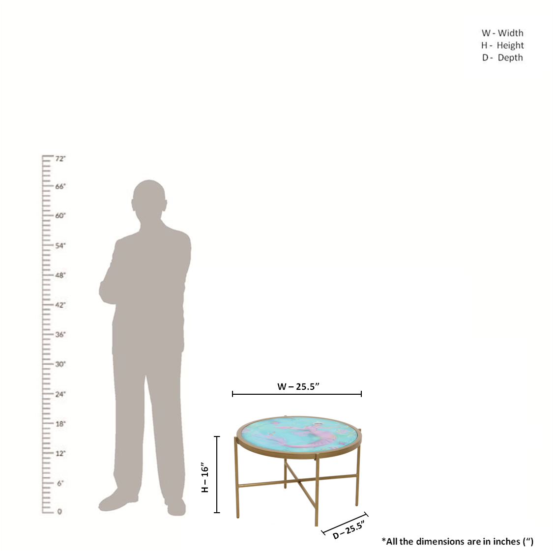 The Dancing Tail - Coffee Table
