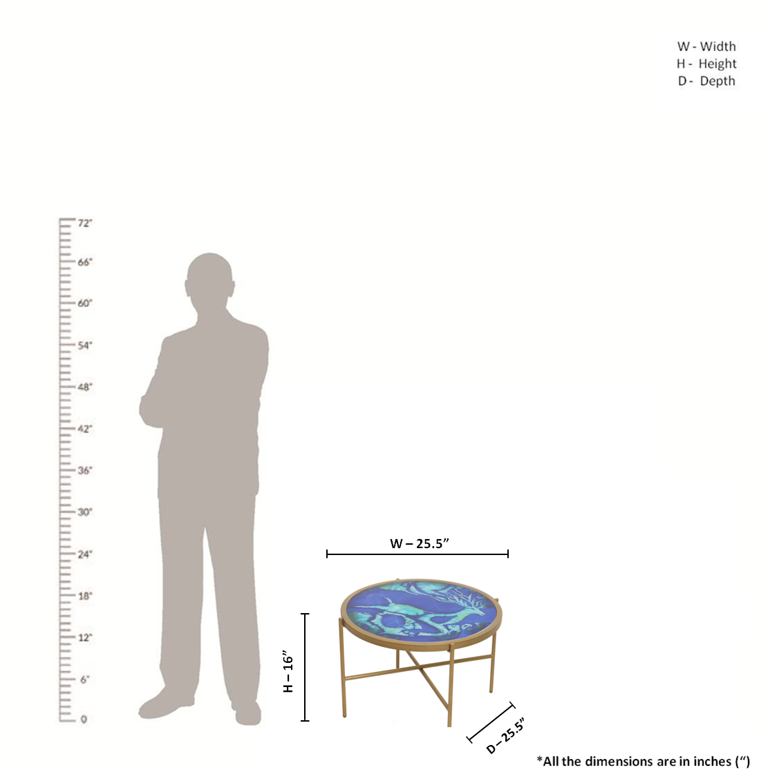 Let Them Fawn Over - Coffee Table