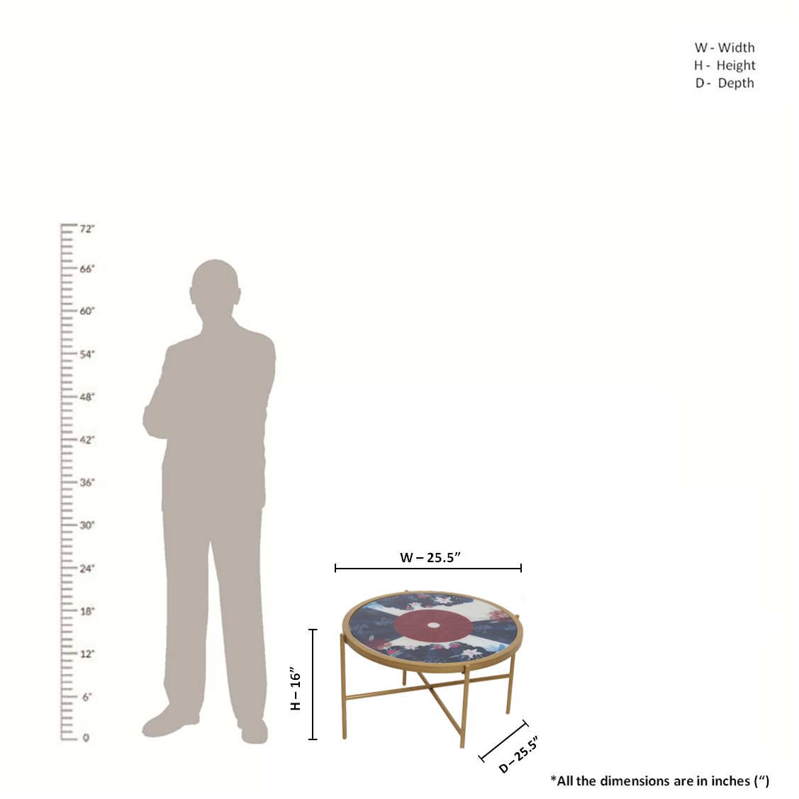 The Whirl of The Kewda - Coffee Table