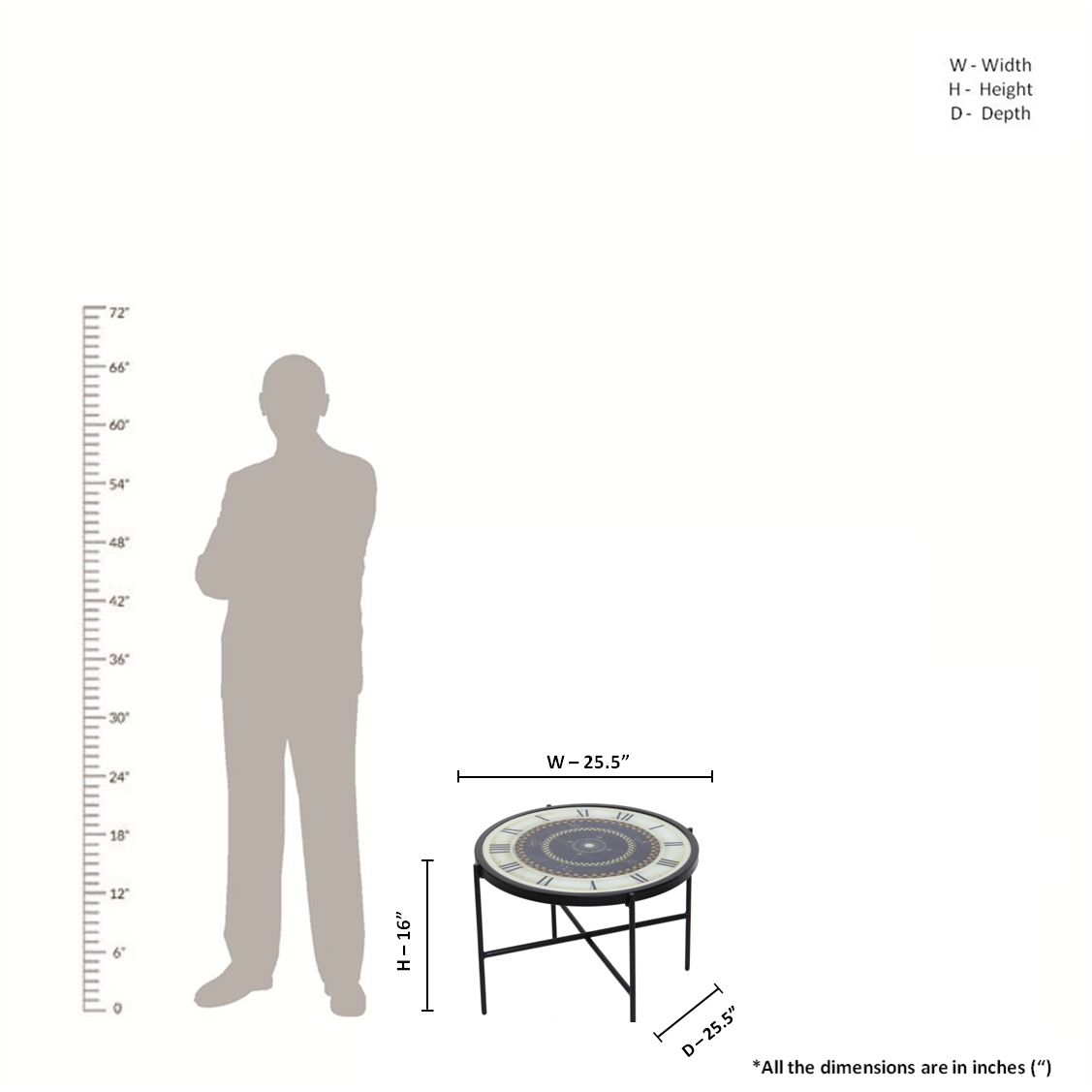 CelestiLuxe - Coffee Table