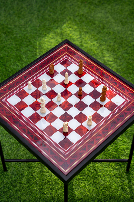 Chess to Life - Patio Table