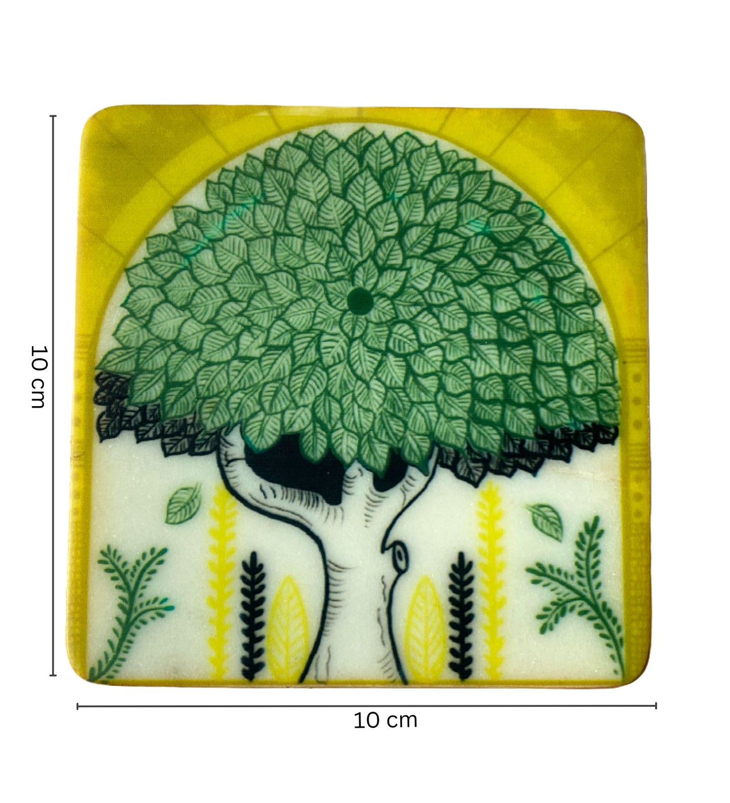 The Indo-Rome Tree - Marble Coaster