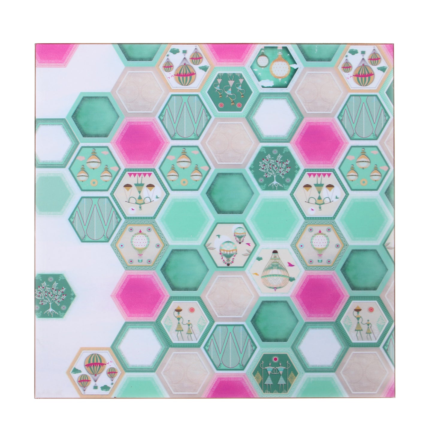 A Seashell's Skyward Journey - Side Table