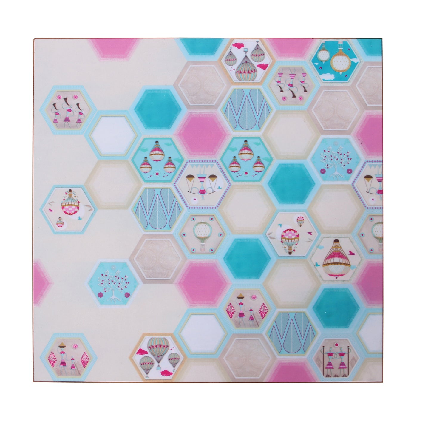 A Seashell's Skyward Journey - Side Table