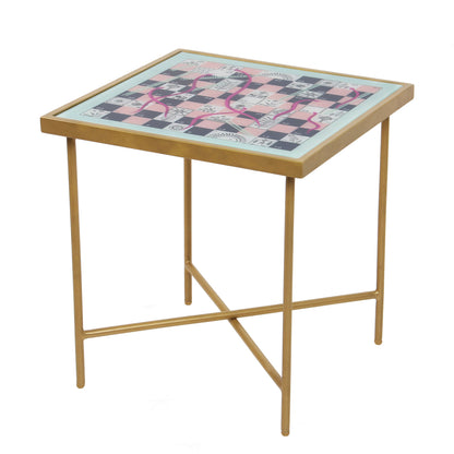 The Colourful Chase -  Patio Table