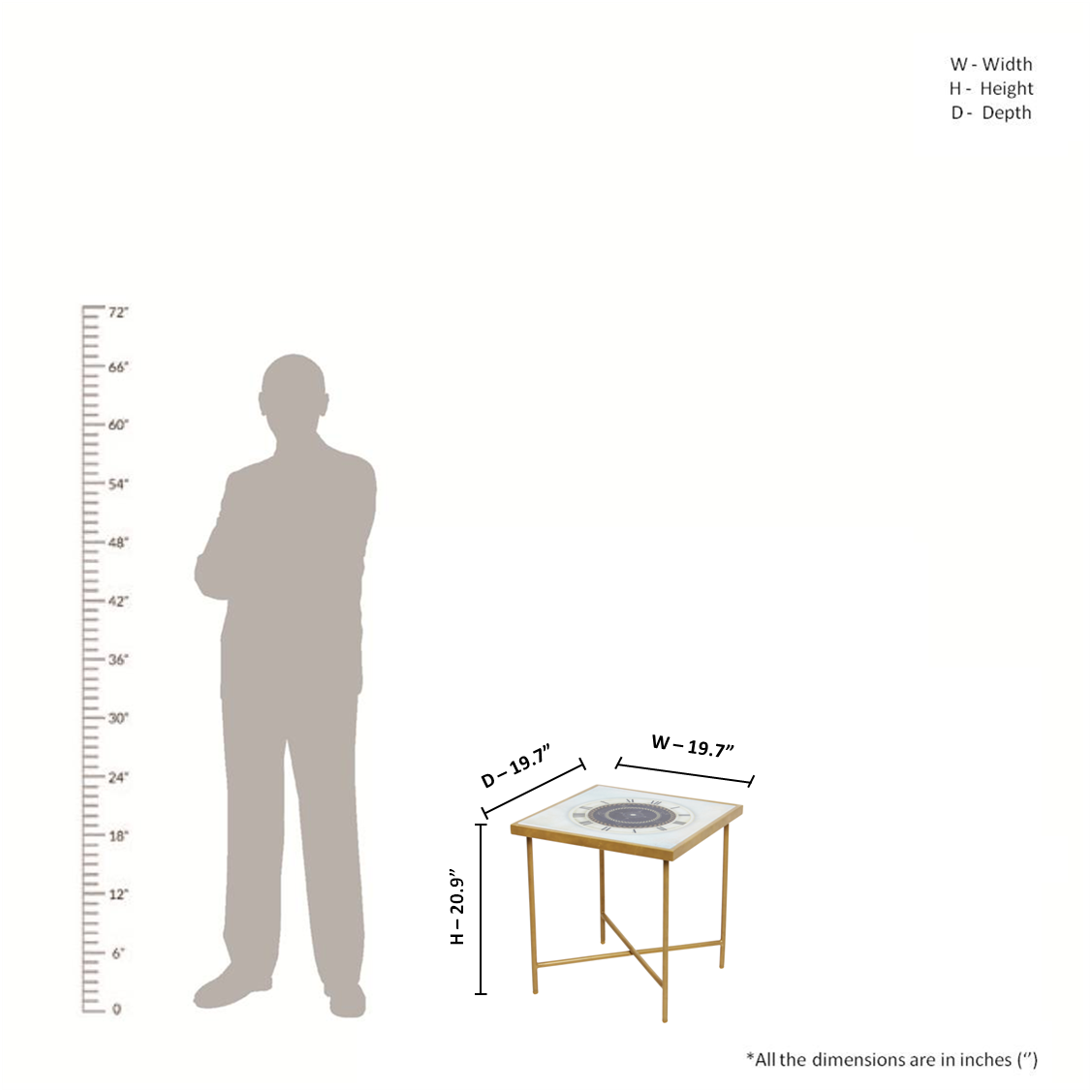 CelestiLuxe - Patio Table
