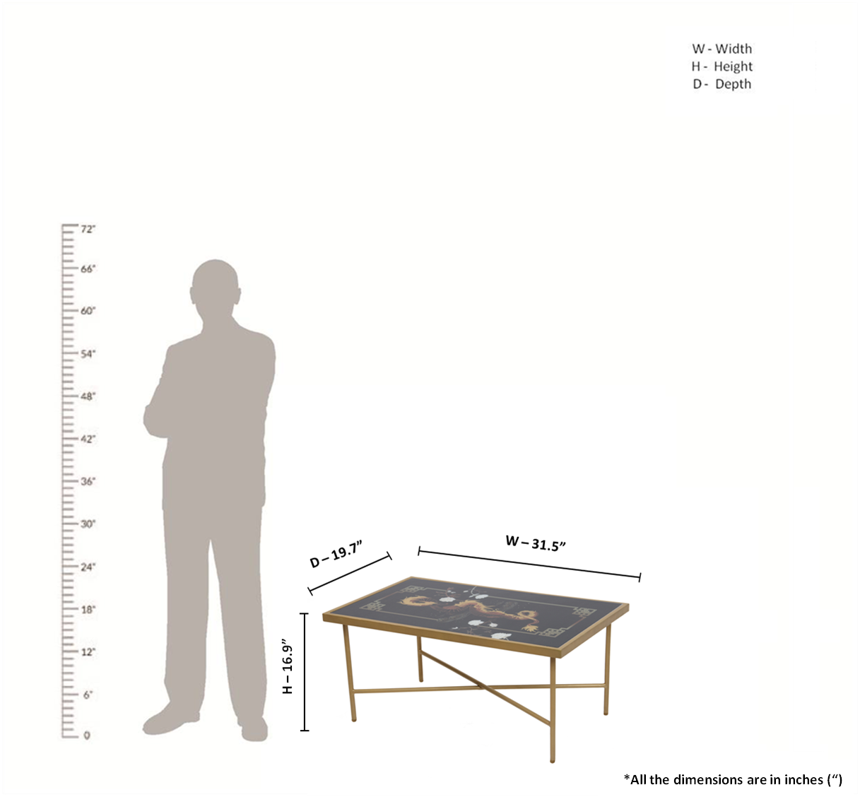The Mighty Dragon - Coffee Table