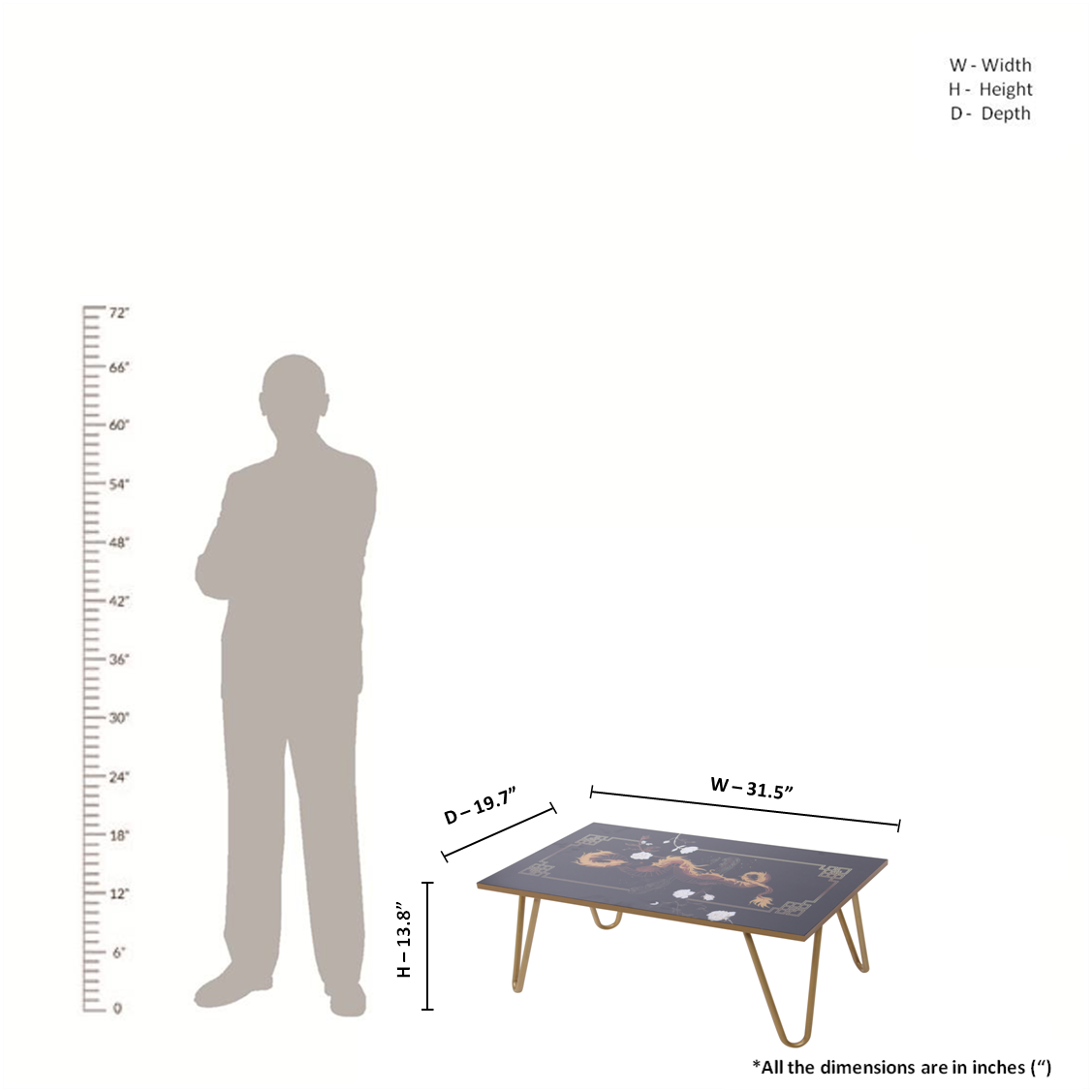 The Mighty Dragon - Coffee Table