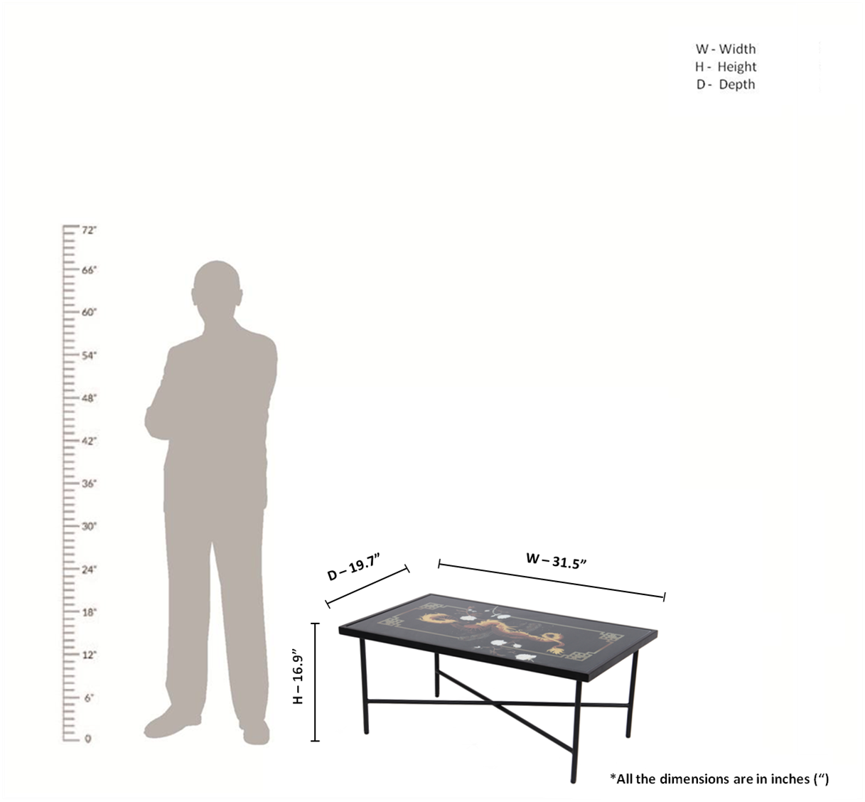 The Mighty Dragon - Coffee Table