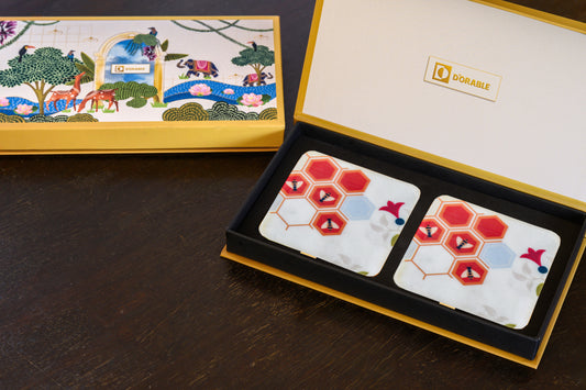 Flo and Beehold! - Marble Coaster