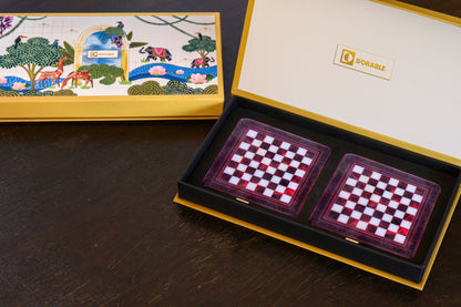 Chess to Life - Marble Coaster