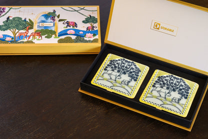 The Indo-Rome Countryside - Marble Coaster