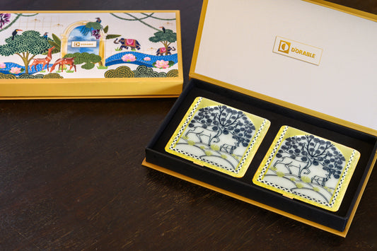 The Indo-Rome Countryside - Marble Coaster