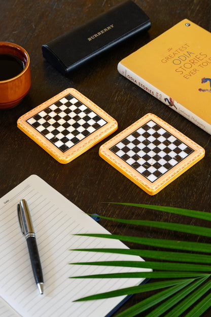 Chess to Life - Marble Coaster