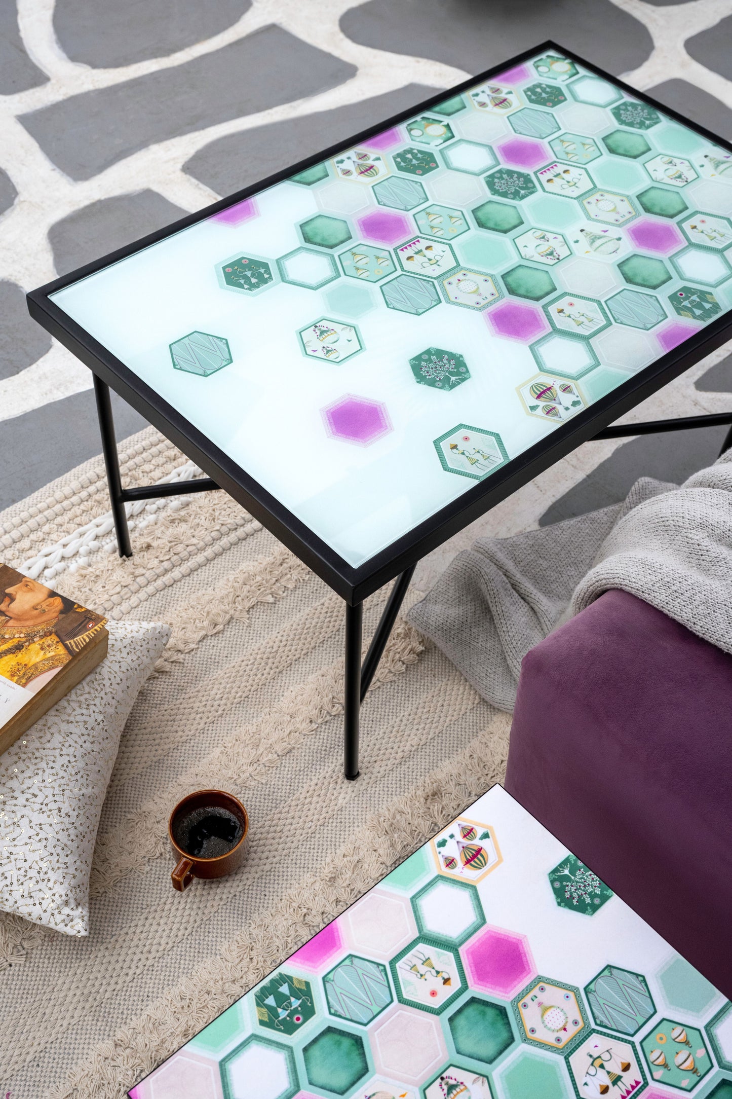A Seashell’s Skyward Journey - Coffee Table