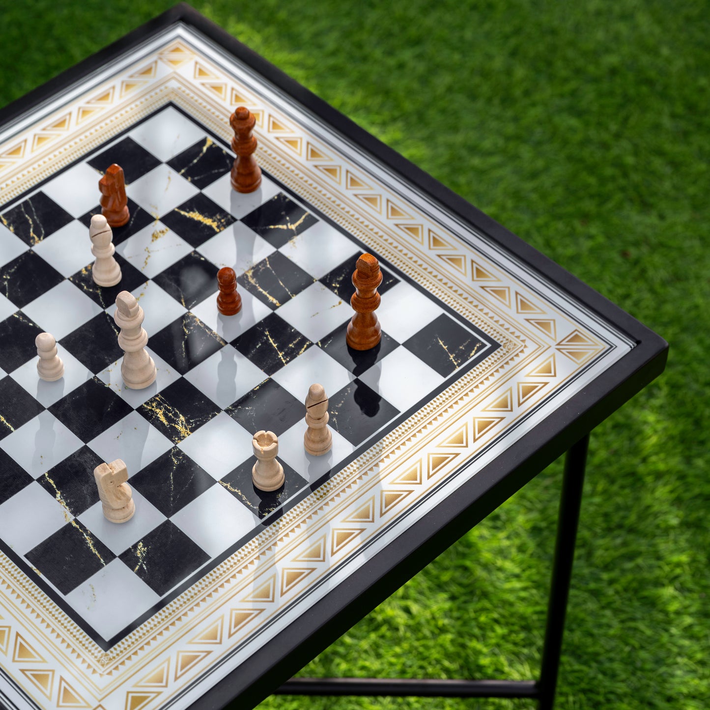 Chess to Life - Patio Table