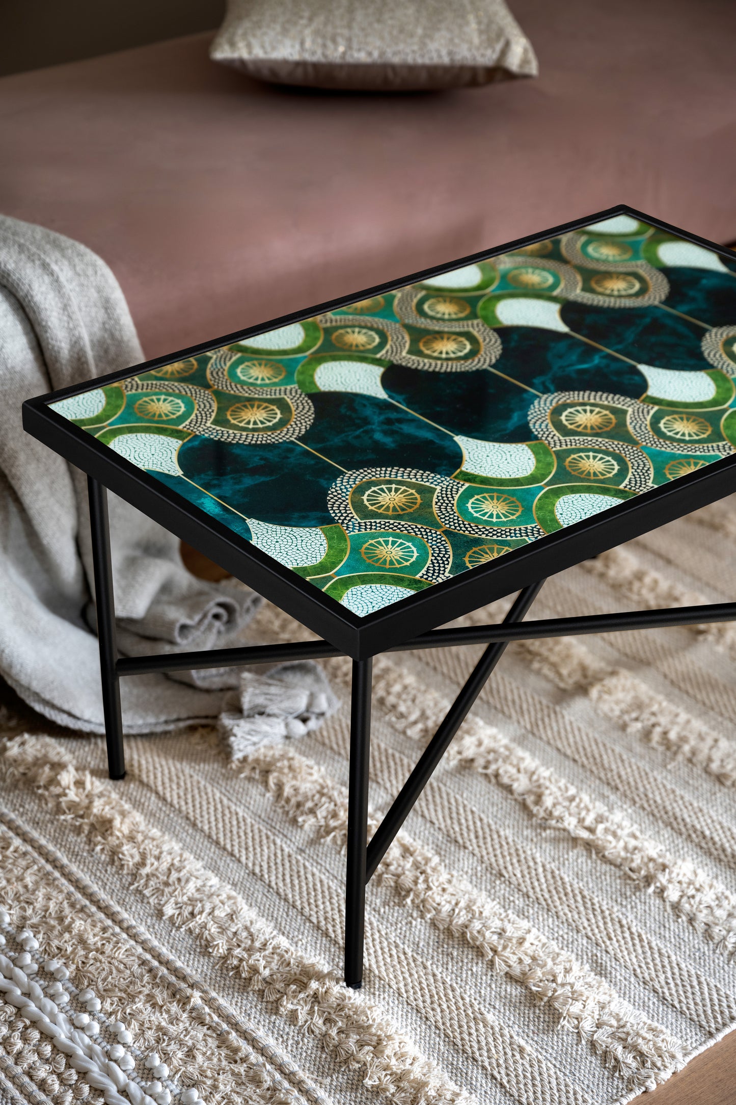 The Kaleidoscopic Konark - Coffee Table