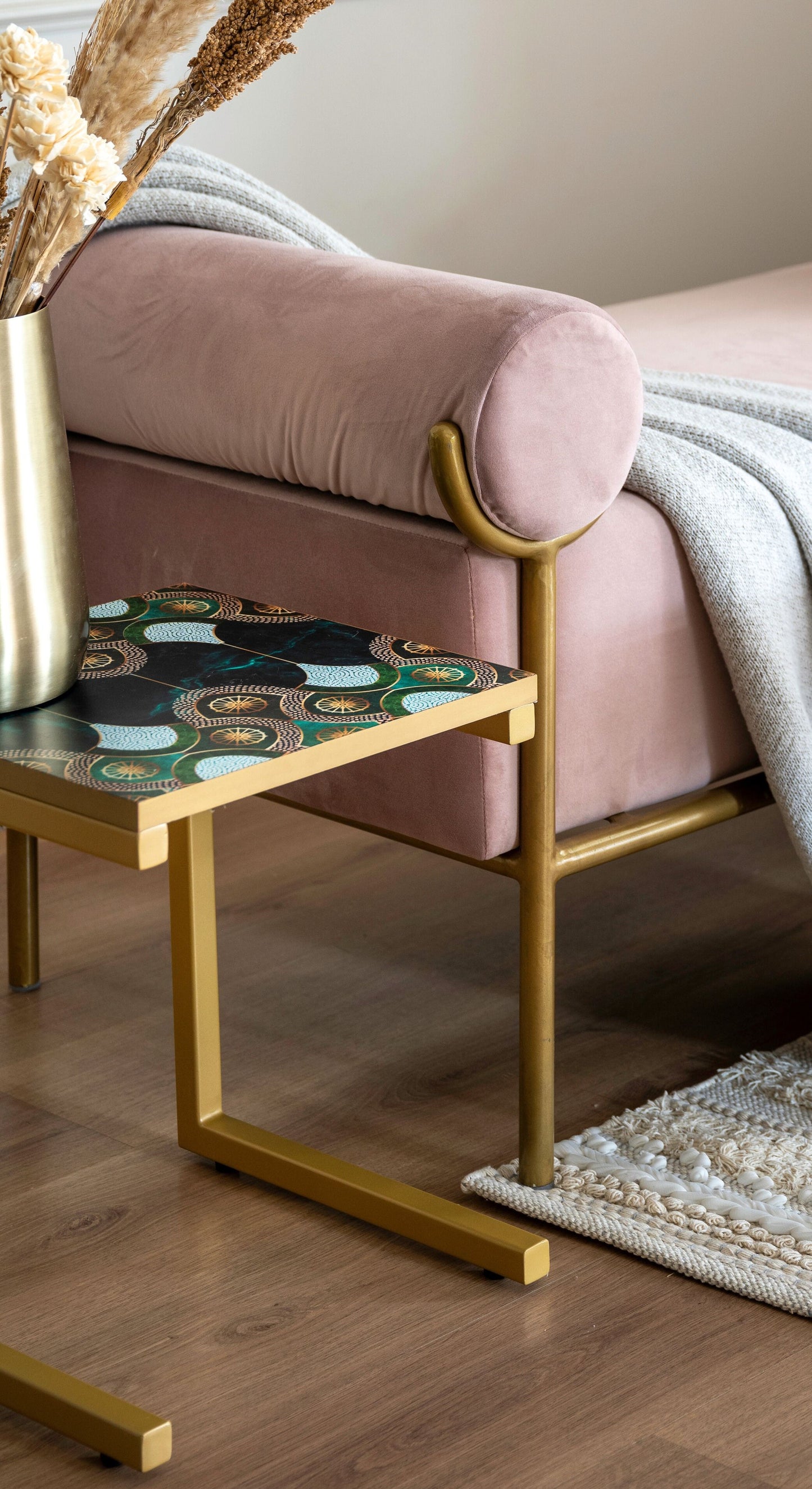 The Kaleidoscopic Konark - Side Table