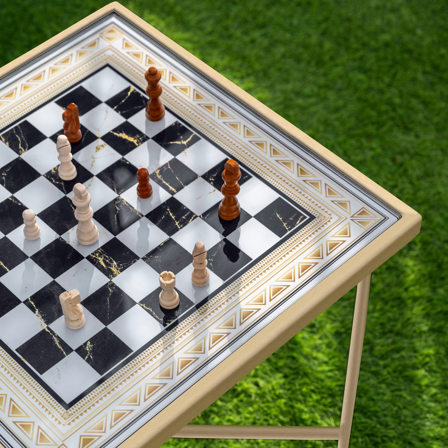 Chess to Life - Patio Table