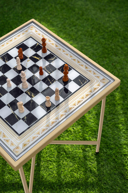 Chess to Life - Patio Table