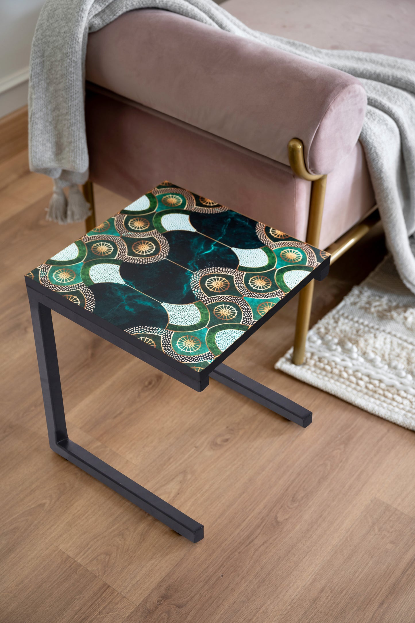 The Kaleidoscopic Konark - Side Table