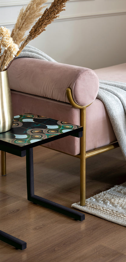 The Kaleidoscopic Konark - Side Table