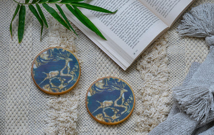 Let Them Fawn Over - Marble Coaster