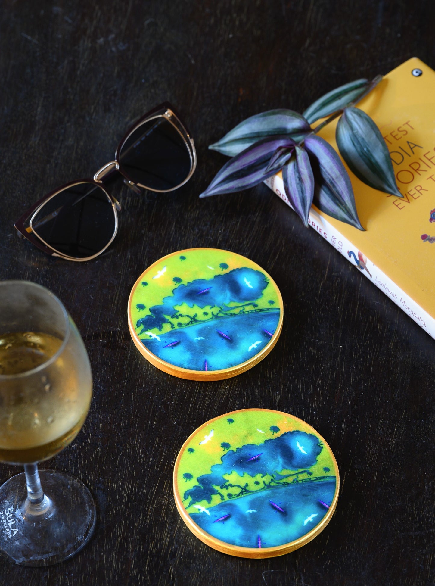 God’s View - Marble Coaster