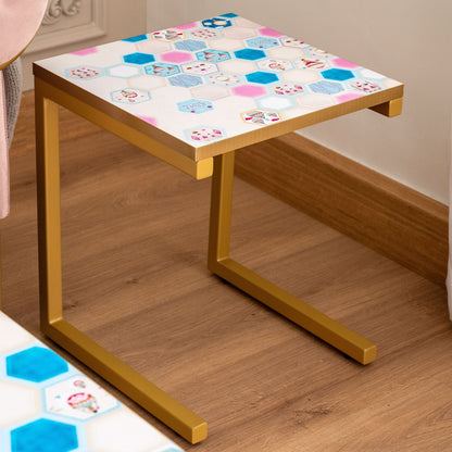 A Seashell's Skyward Journey - Side Table