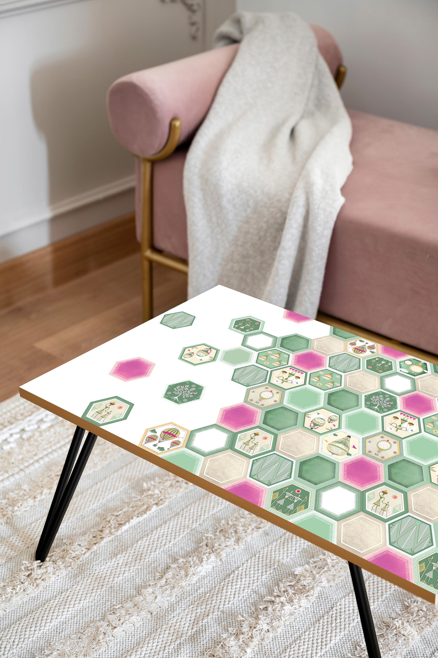 A Seashell’s Skyward Journey - Coffee Table