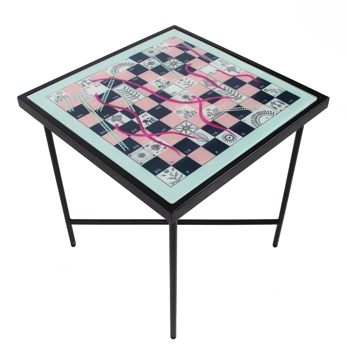 The Colourful Chase -  Patio Table