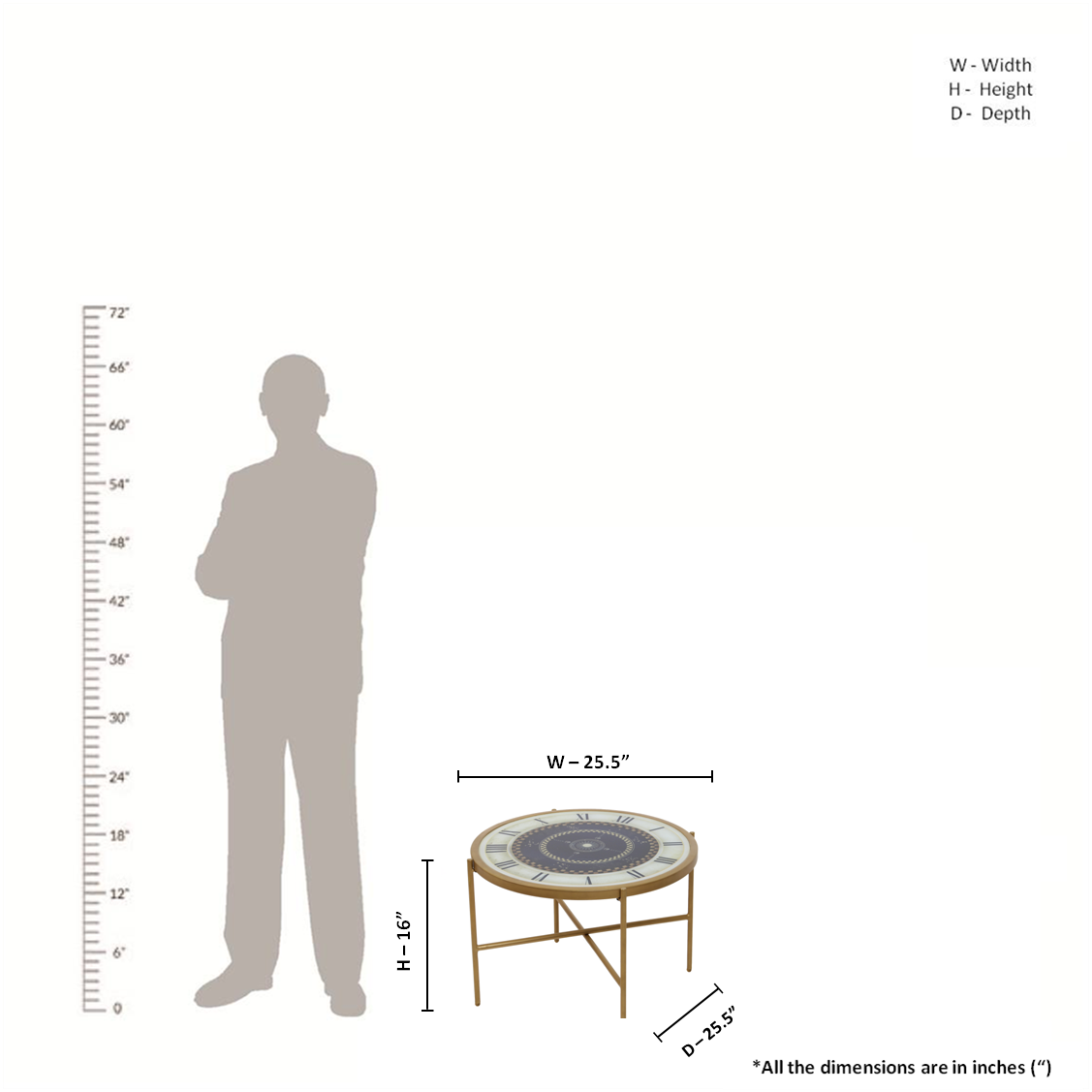 CelestiLuxe - Coffee Table